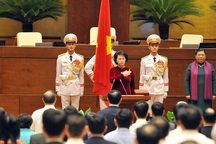 Bà Nguyễn Thị Kim Ngân đắc cử Chủ tịch Quốc hội khoá mới