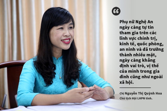 Nghệ An: Tạo bước đột phá trong công tác Vì sự tiến bộ phụ nữ - Ảnh 3. Nghệ An: Tạo bước đột phá trong công tác Vì sự tiến bộ phụ nữ - Ảnh 3.