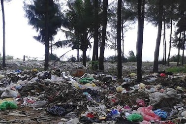 Khu du lịch sinh thái ngập... rác!