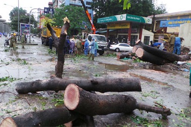 Hà Nội, Hải Phòng bình yên sau bão Haiyan