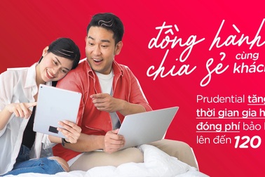 Prudential tăng thời gian gia hạn đóng phí bảo hiểm lên đến 120 ngày