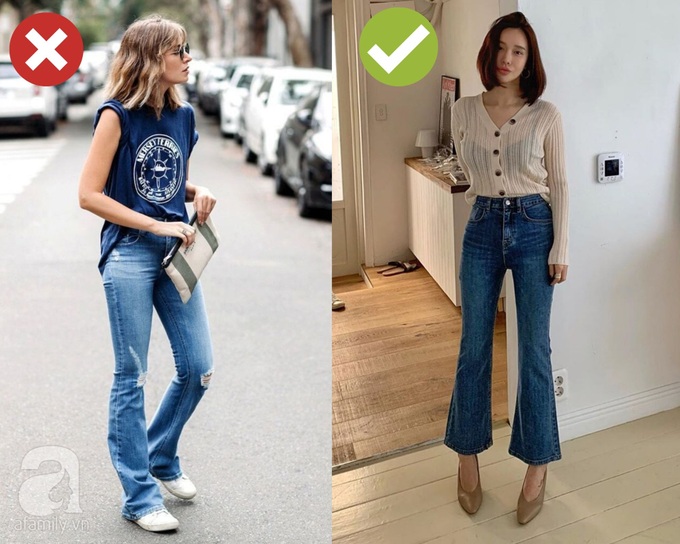 3 bộ đôi quần jeans giày dép các BTV thời trang không bao giờ muốn diện vì chúng dìm dáng ghê gớm - Ảnh 2. 3 bộ đôi quần jeans giày dép các BTV thời trang không bao giờ muốn diện vì chúng dìm dáng ghê gớm - Ảnh 2.