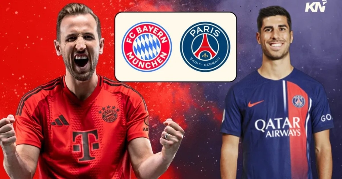 PSG vs Bayern 경기 이미지