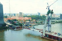 Tạm ngưng thi công cầu Thủ Thiêm 2 vì vướng mặt bằng Ba Son