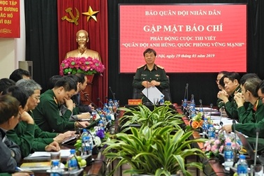 Phát động cuộc thi “Quân đội anh hùng, quốc phòng vững mạnh”