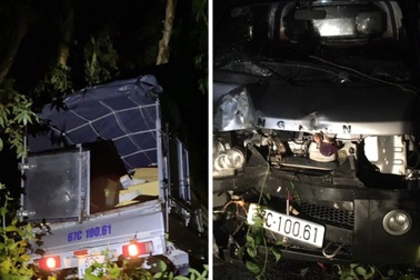 Buôn thuốc lá lậu, gặp công an tài xế "bỏ của chạy lấy người"