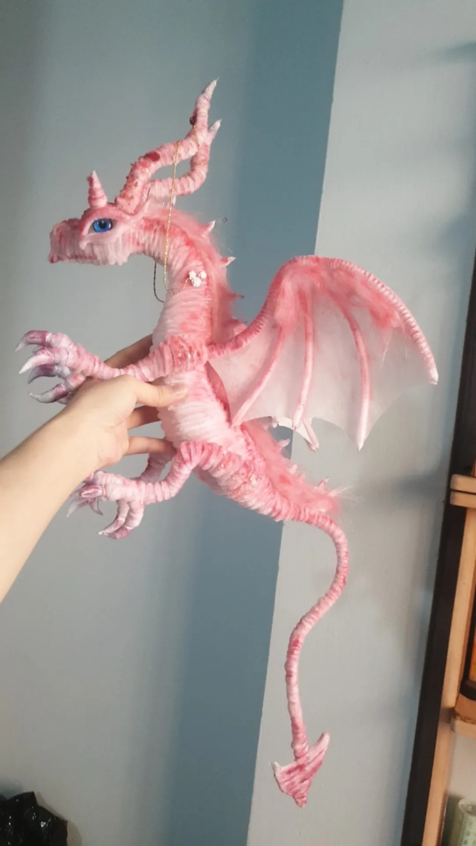 Rộ trào lưu làm rồng, hoa bằng kẽm nhung trưng Tết vừa rẻ vừa đẹp - 11