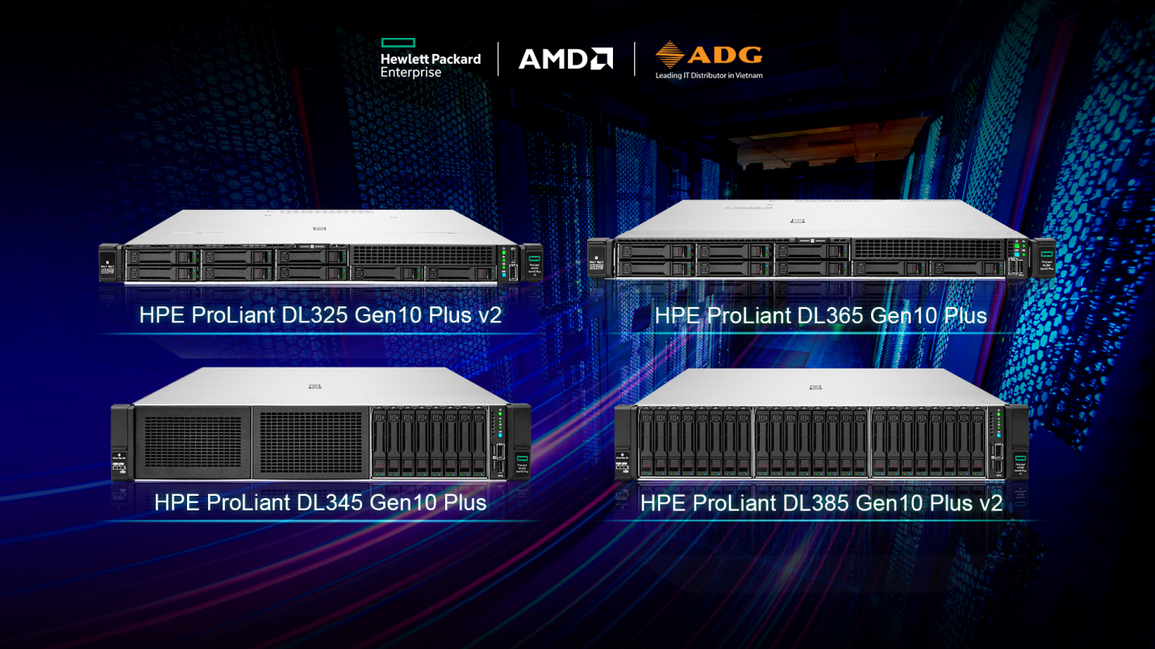 Máy chủ HPE - AMD: Khai phá sức mạnh thủ lĩnh hiệu năng - 2 Máy chủ HPE - AMD: Khai phá sức mạnh thủ lĩnh hiệu năng - 2