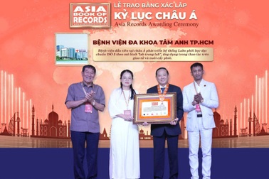 Bệnh viện Tâm Anh xác lập kỷ lục châu Á về thụ tinh ống nghiệm