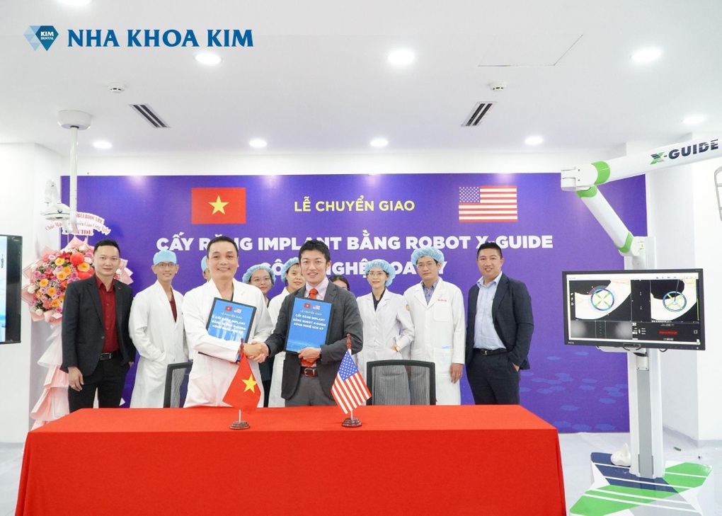Nha khoa Kim đầu tư robot định vị X-Guide cấy ghép Implant công nghệ Mỹ - 1 Nha khoa Kim đầu tư robot định vị X-Guide cấy ghép Implant công nghệ Mỹ - 1