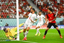 Thủ môn Courtois trở thành tội đồ trong ngày Bỉ thua đau Morocco