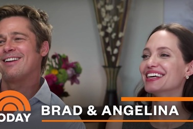 Angelina Jolie và Brad Pitt khi còn hạnh phúc