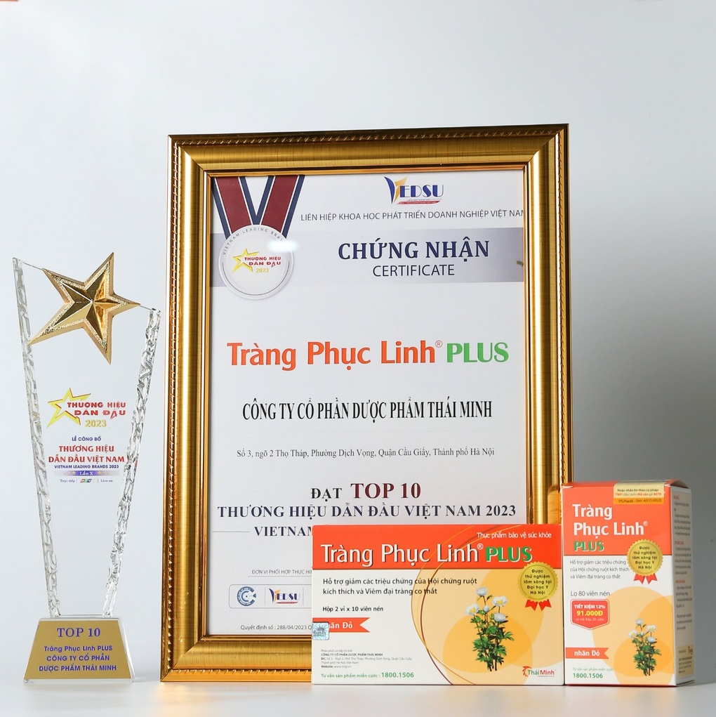 Tràng Phục Linh PLUS vào top 10 Thương hiệu dẫn đầu Việt Nam 2023 - 3 Tràng Phục Linh PLUS vào top 10 Thương hiệu dẫn đầu Việt Nam 2023 - 3