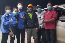 Tài xế tốt bụng giúp đỡ người định đi bộ 400 km từ Bình Thuận về Phú Yên