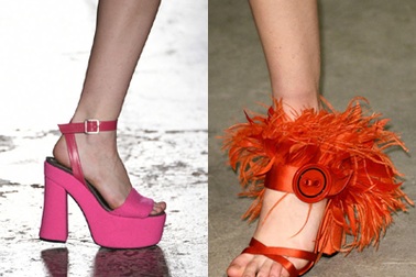 Những mẫu giày dép sành điệu nhất tuần lễ thời trang Milan