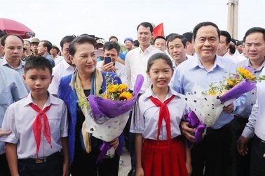 Chủ tịch Quốc hội dự Ngày hội Đại đoàn kết toàn dân tộc tại Thái Bình