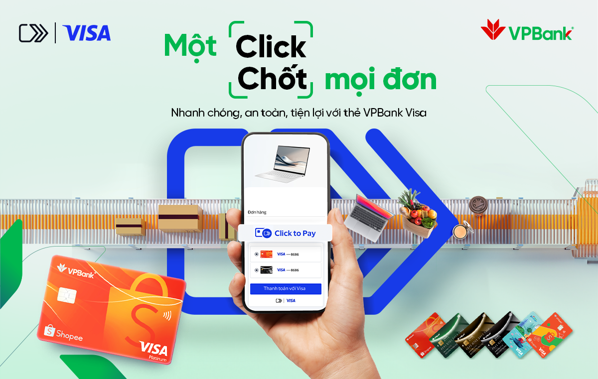VPBank nâng tầm trải nghiệm thẻ với tính năng mới Click to Pay - 1