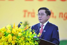 Chủ nhiệm UBKT Trung ương dự và chỉ đạo Đại hội Đảng bộ Tỉnh Trà Vinh