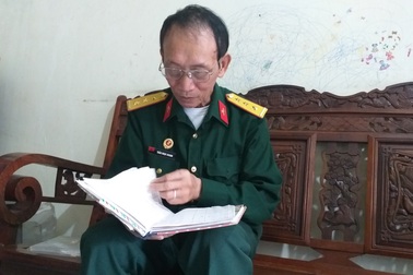 Những bước chân “không mỏi” của người cựu binh trên hành trình tìm mộ đồng đội