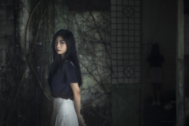 Miss Teen Nam Phương tạo hình rùng rợn “hồn ma nữ” đón Halloween