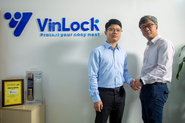 Vinlock trở thành đối tác chính cung ứng sản phẩm khóa cửa điện tử của Samsung tại Việt Nam