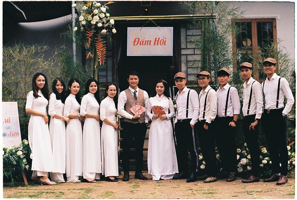 Đám hỏi đậm chất hoài cổ của cặp đôi yêu nhau 10 năm - 6 Đám hỏi đậm chất hoài cổ của cặp đôi yêu nhau 10 năm - 6