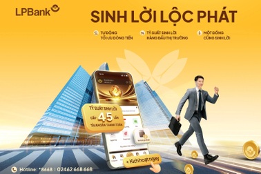 Sinh lời Lộc Phát 2.0: Giải pháp tài chính có lợi suất tới 4,5%/năm