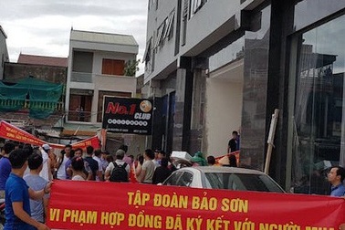 Nghệ An: Căng băng rôn phản đối chủ đầu tư, cư dân muốn điều gì?