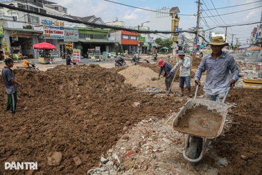 TPHCM đẩy mạnh thi công dự án nâng cấp, mở rộng đường Nguyễn Thị Định