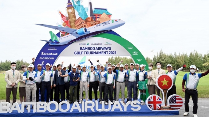Bamboo Airways Golf Tournament 2021 chính thức khởi tranh