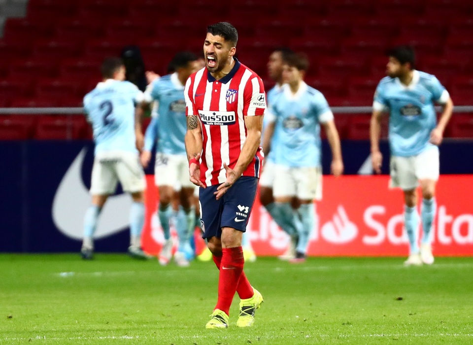 Luis Suarez lập cú đúp trong ngày Atletico rơi chiến thắng đáng tiếc - 9 Luis Suarez lập cú đúp trong ngày Atletico rơi chiến thắng đáng tiếc - 9
