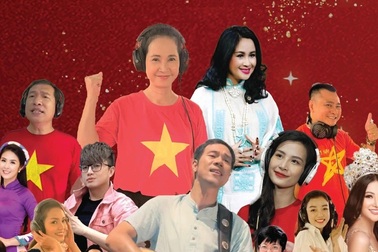 Diva Thanh Lam, NSND Tự Long hát cổ vũ tuyến đầu chống dịch