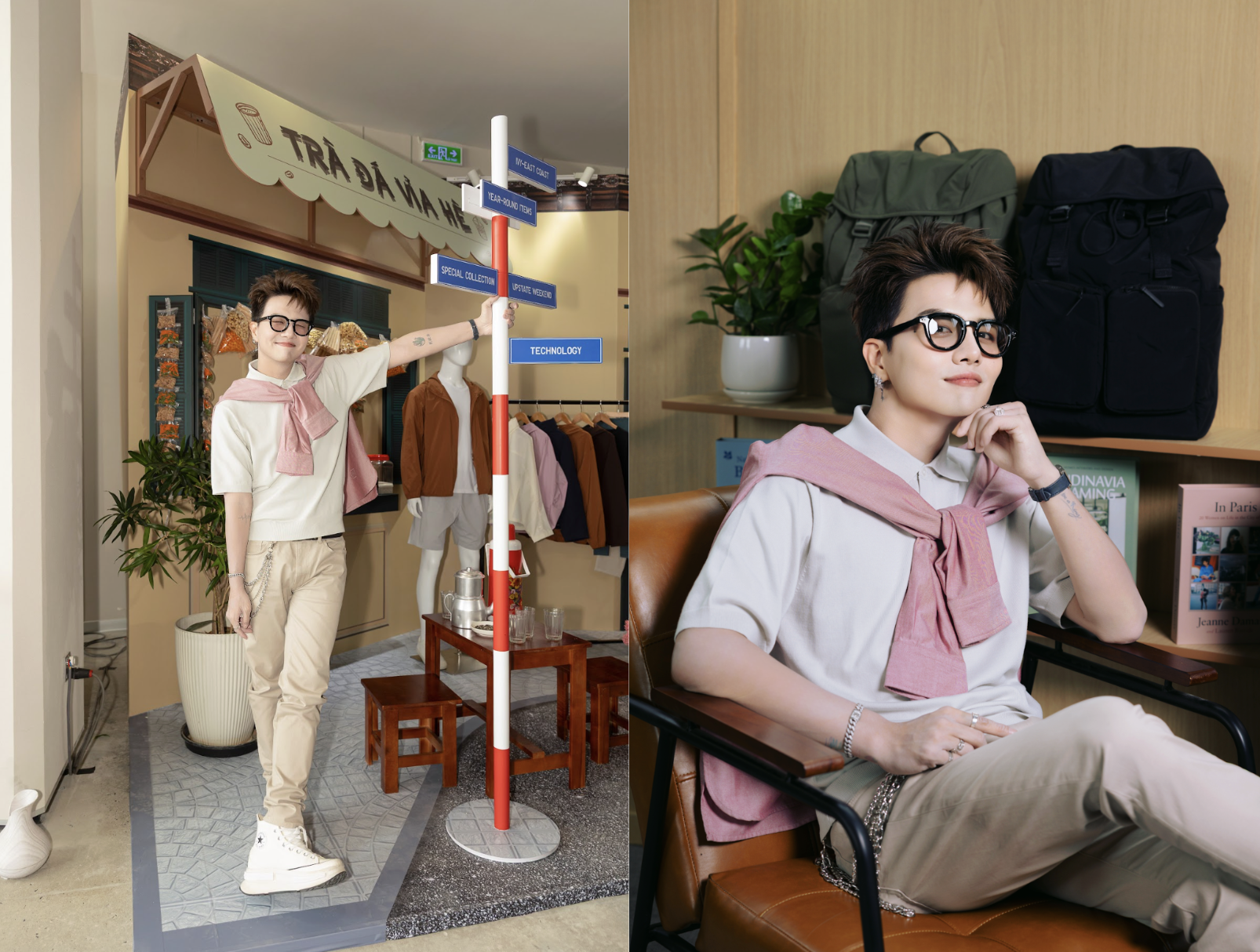 Jeans và len - hai chất liệu phù hợp cho mùa Thu Đông - 2