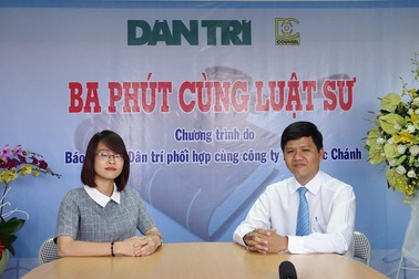 Chương trình ba phút cùng luật sư:  "Thiên thần hộ mệnh" về pháp luật cho hàng ngàn bạn đọc!