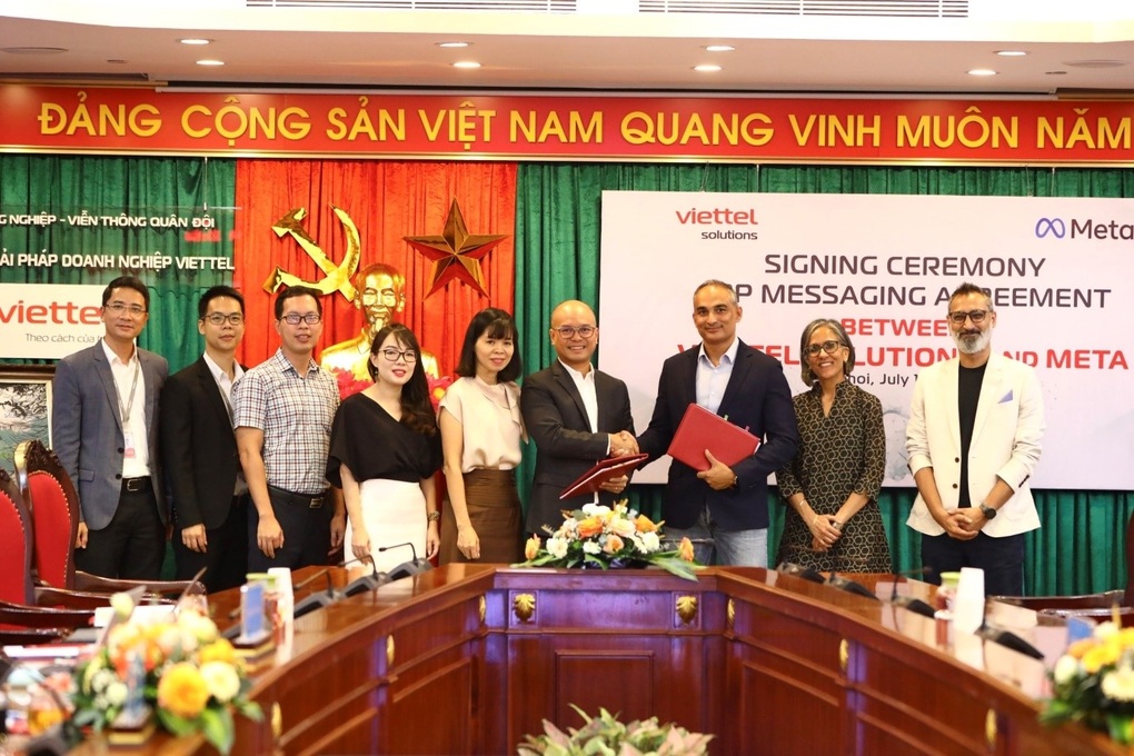 Viettel Solutions và Meta hợp tác cung cấp dịch vụ nhắn tin A2P - 1 Viettel Solutions và Meta hợp tác cung cấp dịch vụ nhắn tin A2P - 1