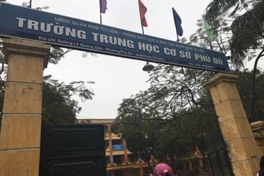Hà Nội: Giáng chức Hiệu trưởng trường THCS Phú Đô vì sai phạm