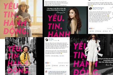 Phát hiện bất ngờ: Hàng loạt mỹ nhân showbiz Việt cùng dính "bùa" Yêu. Tin. Hành động