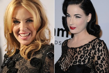 Dita Von Teese, Kylie Minogue, Gabriel Aubry “tiệc tùng”