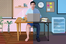 Mô hình làm việc nửa online, nửa trực tiếp khiến nhiều người muốn bỏ việc