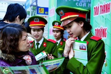 Khối trường công an không tuyển học sinh lưu ban trong các năm THPT