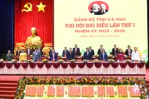 450 đại biểu dự Đại hội Đảng bộ tỉnh Cà Mau nhiệm kỳ 2025-2030