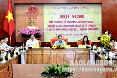 Lạng Sơn tăng 13 bậc chỉ số cải cách hành chính