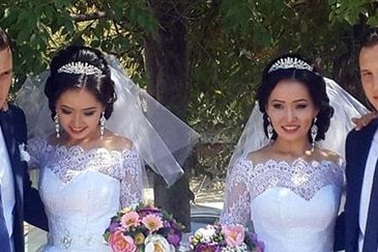 Hy hữu chị em sinh đôi kết hôn cùng anh em sinh đôi