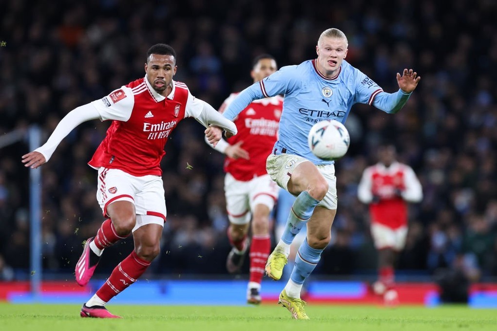Man City hất văng Arsenal khỏi FA Cup - 1 Man City hất văng Arsenal khỏi FA Cup - 1