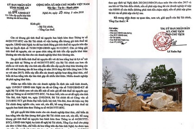 Áp thuế theo Thông tư 44: Kiến nghị tạm nộp tiền cấp quyền khai thác khoáng sản như năm 2017!