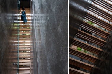 Ngôi nhà có cầu thang được ví như "đi lên trời" ở Sài Gòn