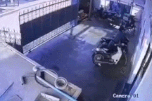 Clip "màn 'giăng bẫy' để bắt tên trộm xe máy" gây sốt mạng xã hội tuần qua