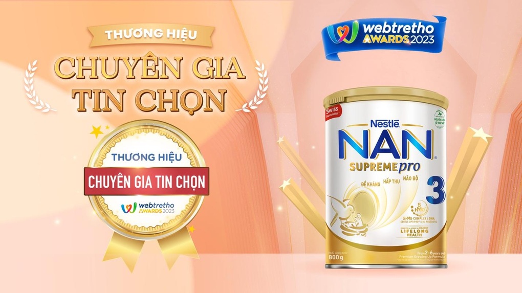 Nestlé NAN được vinh danh tại Webtretho Awards 2023 - 2 Nestlé NAN được vinh danh tại Webtretho Awards 2023 - 2