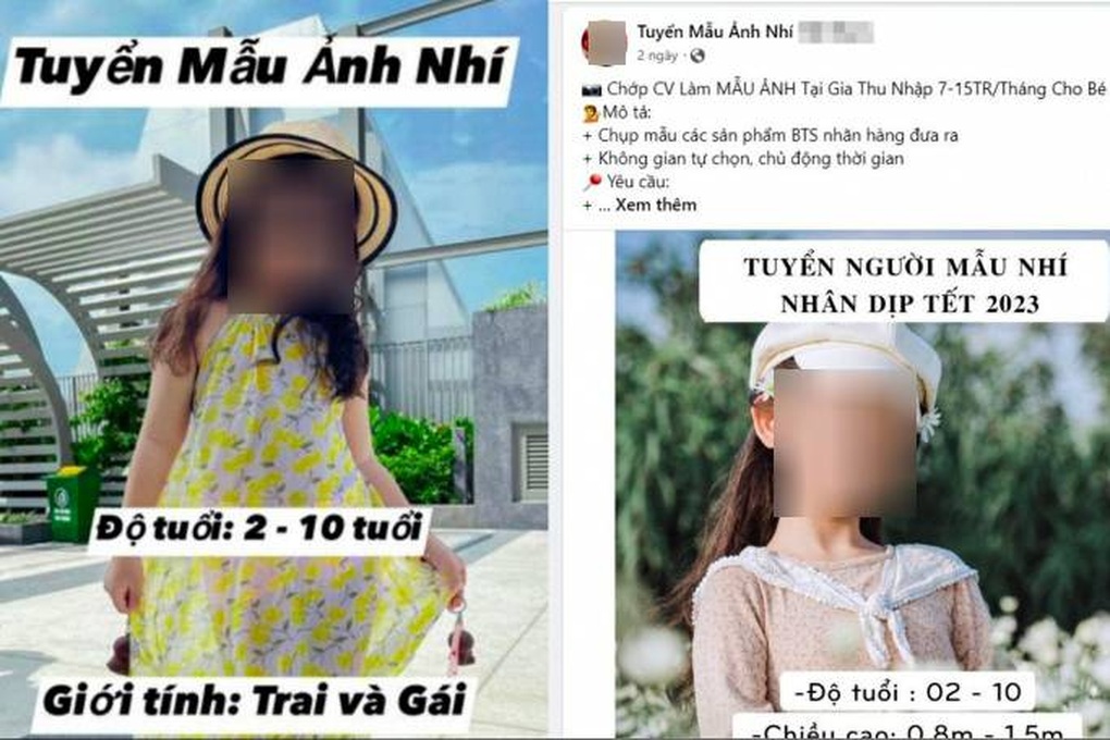 Đăng ký cho con làm mẫu nhí, người mẹ bị lừa mất hơn 300 triệu đồng - 1 Đăng ký cho con làm mẫu nhí, người mẹ bị lừa mất hơn 300 triệu đồng - 1