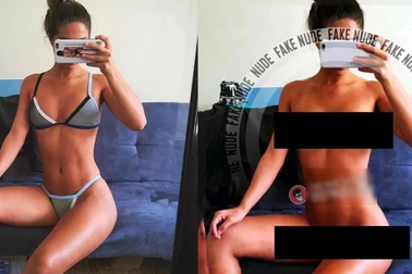 Cô gái xinh đẹp "chết điếng" khi bị A.I ghép vào ảnh khỏa thân